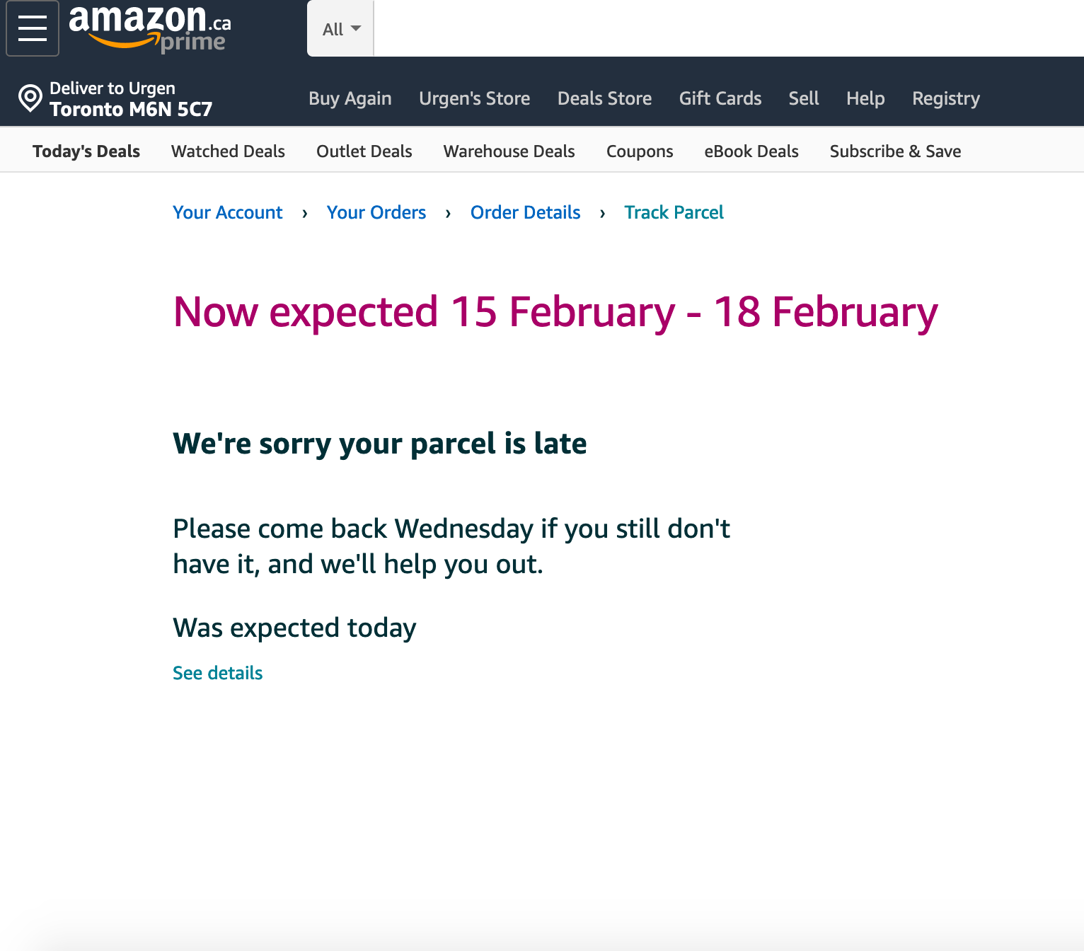 What To Do If Your Amazon Prime Delivery Is Late? – Passionate Bibliophile